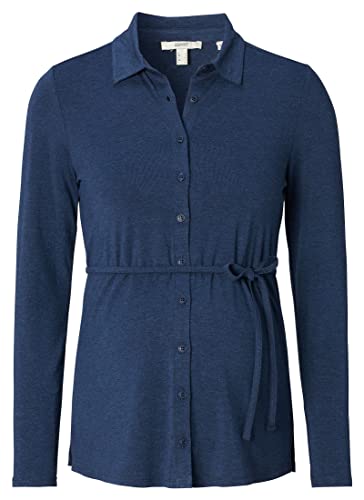 ESPRIT Maternity Damen Nursing Long Sleeve T-Shirt, Dark Blue-405, S von ESPRIT Maternity