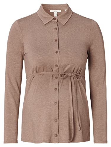 ESPRIT Maternity Damen Nursing Long Sleeve T-Shirt, Taupe Grey-056, XS von ESPRIT Maternity