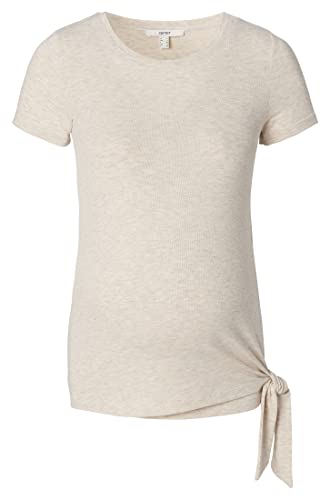 ESPRIT Maternity Damen Nursing Short Sleeve T-Shirt, Oatmeal Melange-006, XS von ESPRIT Maternity