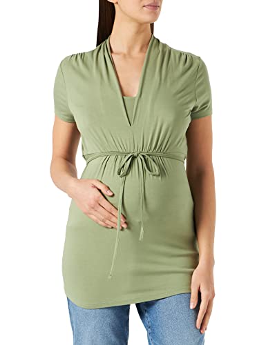 ESPRIT Maternity Damen Nursing Short Sleeve T-Shirt, Real Olive-307, XL von ESPRIT Maternity