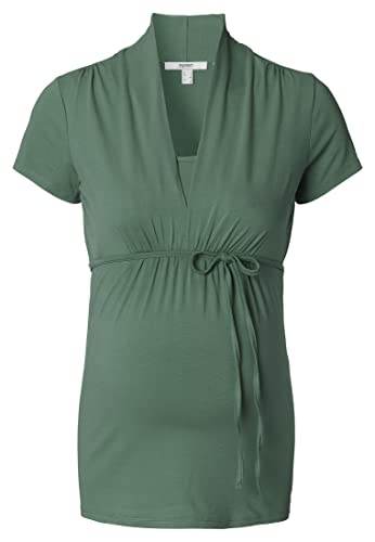 ESPRIT Maternity Damen Nursing Short Sleeve T-Shirt, Vinyard Green-320, XL von ESPRIT Maternity