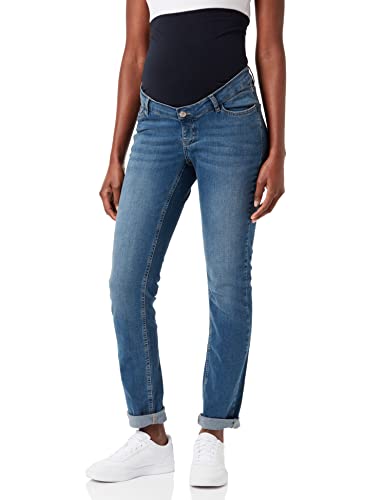 ESPRIT Maternity Damen Pants Denim OTB Slim Umstandsjeans,Blau (Medium Wash 960),34/32 von ESPRIT