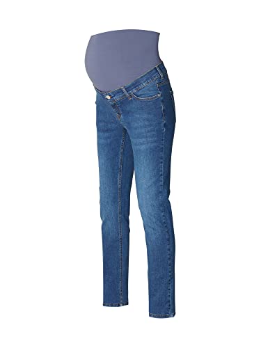 ESPRIT Maternity Damen Pants Denim Over The Belly Skinny Jeans, Medium Wash-960, 40/32 von ESPRIT Maternity