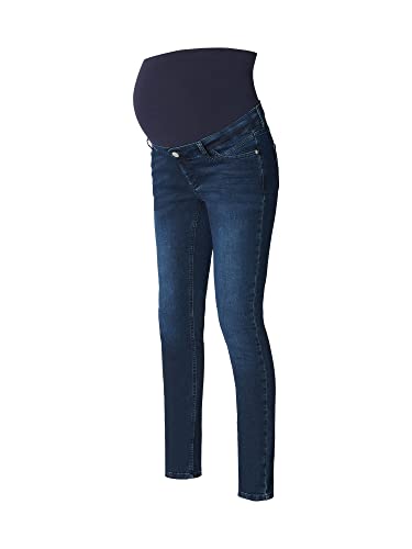 ESPRIT Maternity Damen Pants Denim Over The Belly Skinny Jeans, New Darkwash-910, 62 von ESPRIT Maternity