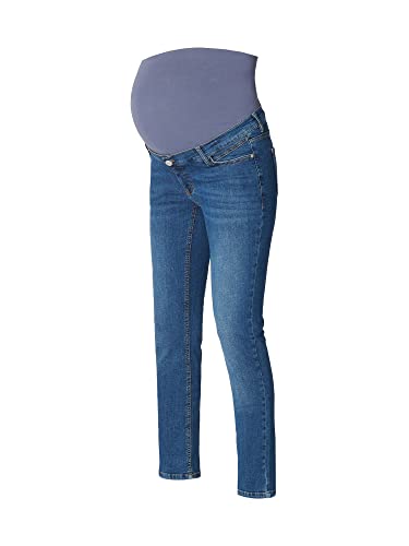 ESPRIT Maternity Damen Pants Denim Over The Belly Slim Jeans, Medium Wash-960, 34 von ESPRIT Maternity