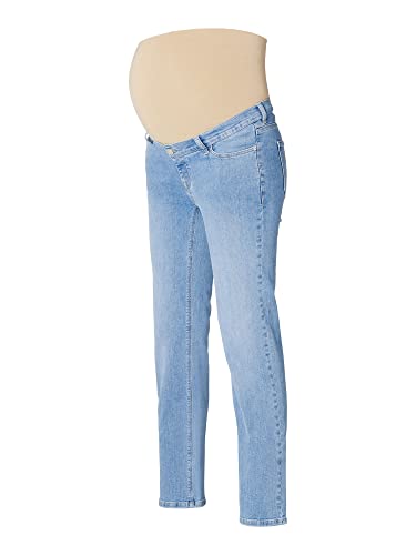 ESPRIT Maternity Damen Pants Denim Over The Belly Straight Jeans, Lightwash-950, 42/32 von ESPRIT Maternity