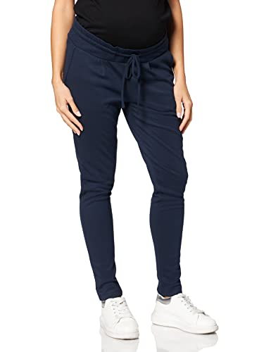 ESPRIT Maternity Damen Pants Knit UTB Umstandshose, Blau (Night Blue 486), 34 (Herstellergröße: XS) von ESPRIT Maternity