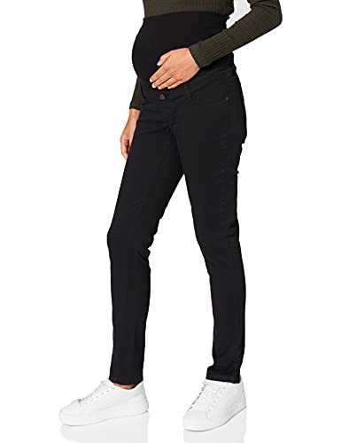 ESPRIT Maternity Damen Pants WVN OTB Slim Hose, Gunmetal-015, 34/32 von ESPRIT Maternity