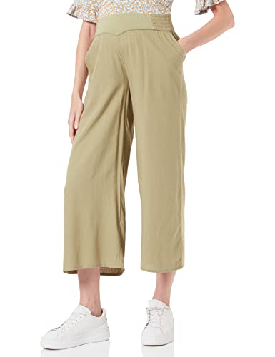 ESPRIT Maternity Damen Pants Woven Under The Belly 7/8 Hose, Real Olive-307, 36 von ESPRIT Maternity