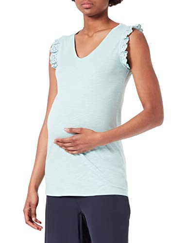 ESPRIT Maternity Damen Sleeveless T-shirt T Shirt, Pale Mint - 356, M von ESPRIT