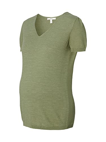 ESPRIT Maternity Damen Sweater Short Sleeve Pullover, Real Olive - 307, 36 EU von ESPRIT Maternity