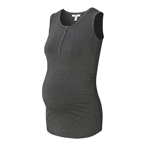 ESPRIT Maternity Damen T-shirt zonder mouwen T Shirt, Charcoal Grey - 019, XXL von ESPRIT Maternity