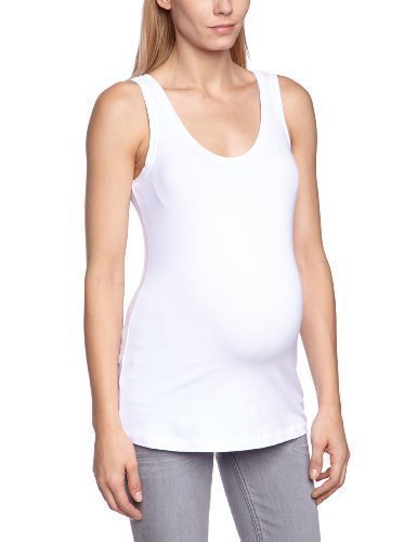 ESPRIT Maternity Damen Umstandsmode Shirt/Top M84705, Gr. 44 (XXL), Weiß (White 100) von ESPRIT Maternity