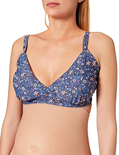 ESPRIT Maternity Damen top AOP Bikini, Night Sky Blue-485, M/L von ESPRIT Maternity