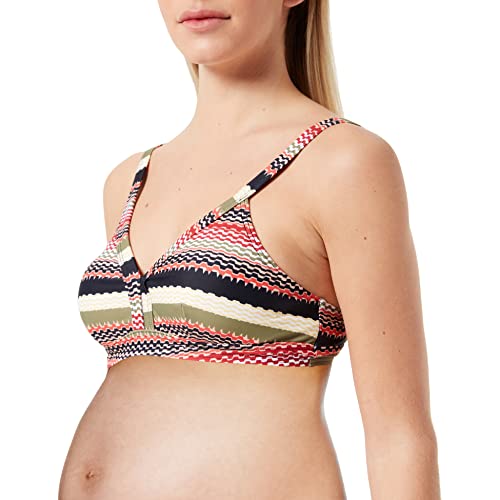 ESPRIT Maternity Damen top Allover Print Bikini, Real Olive-307, XS/S von ESPRIT Maternity