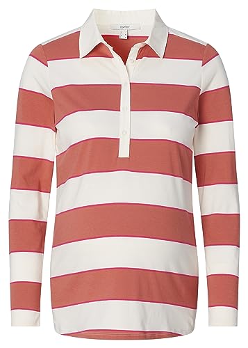 T-Shirt Nursing Polo Long Sleeve Stripe von ESPRIT Maternity