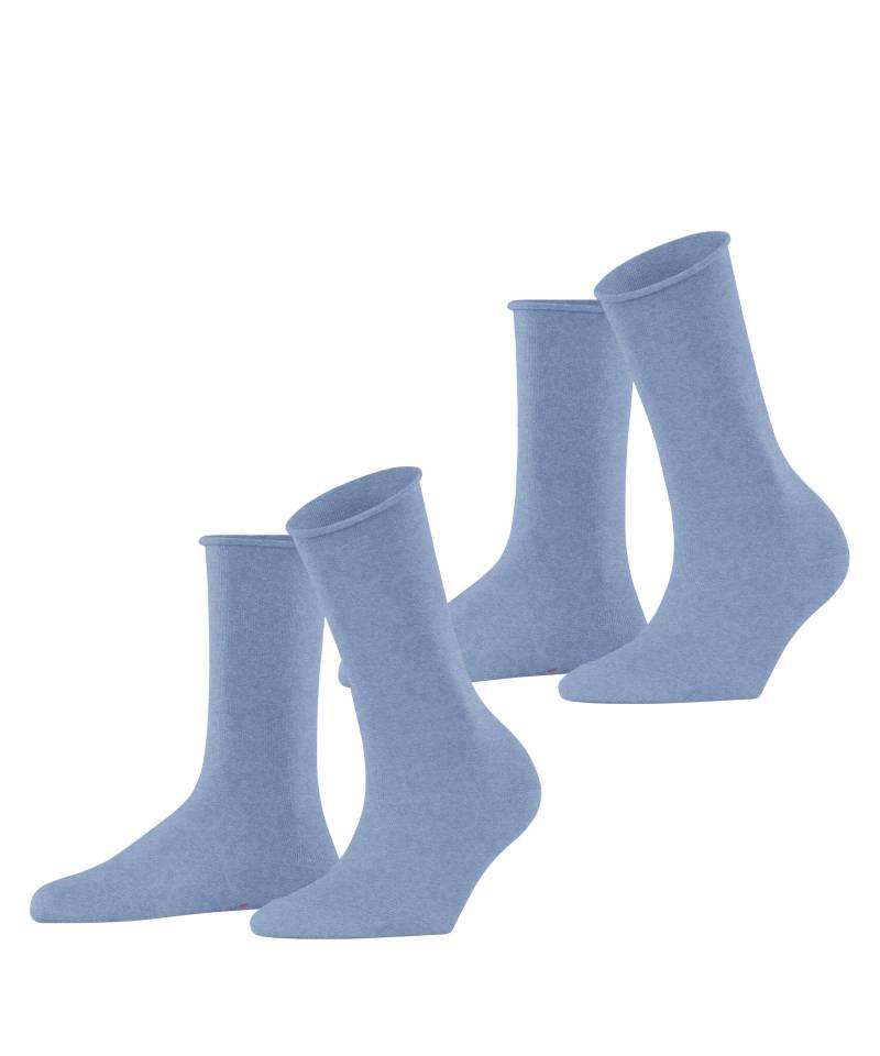 ESPRIT socks & tights - Esprit Basic Pure 2-Pack Damen jeans - Gr. - 40.5 von ESPRIT socks & tights
