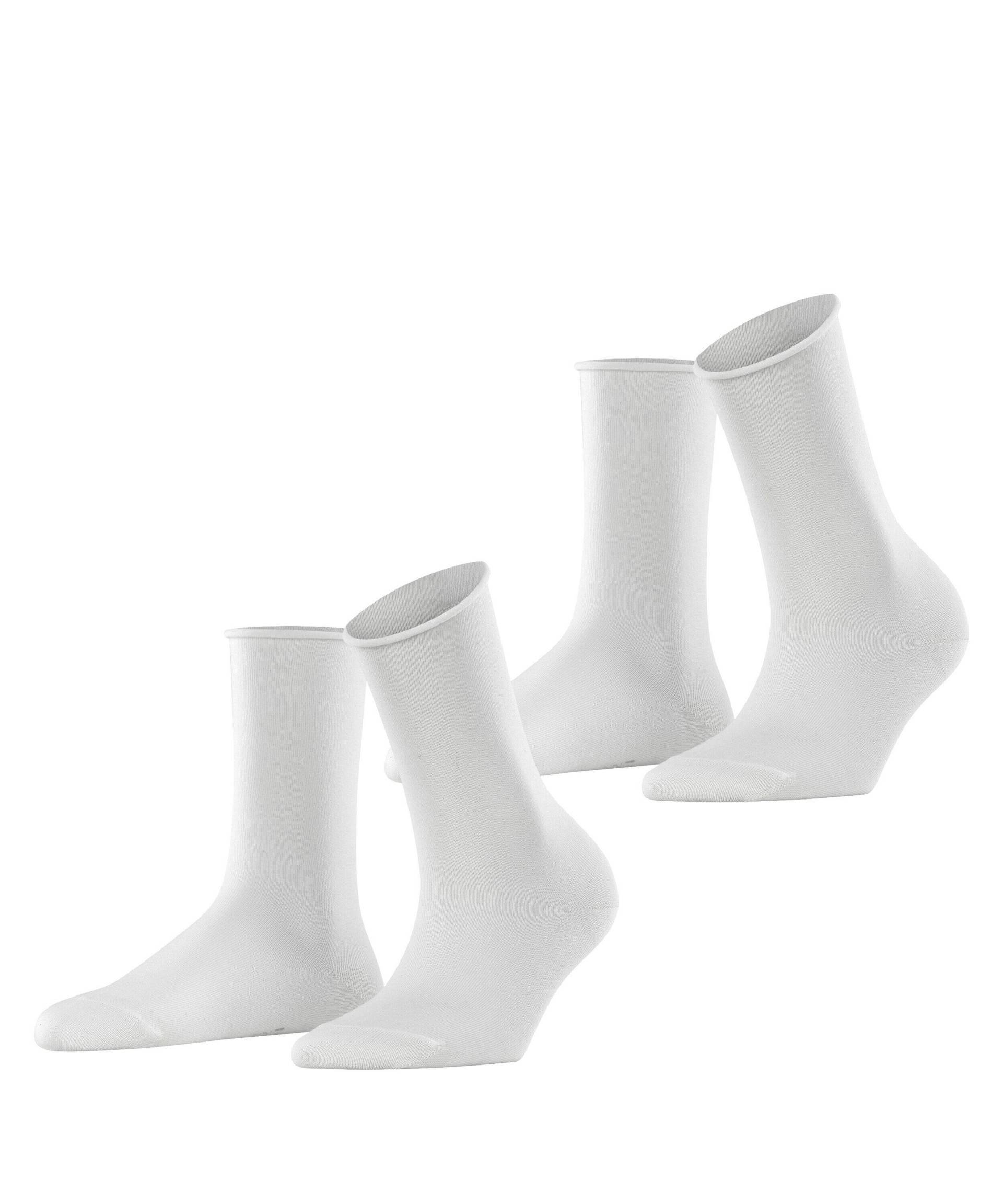 ESPRIT socks & tights - Esprit Basic Pure 2-Pack Damen white - Gr. - 40.5 von ESPRIT socks & tights