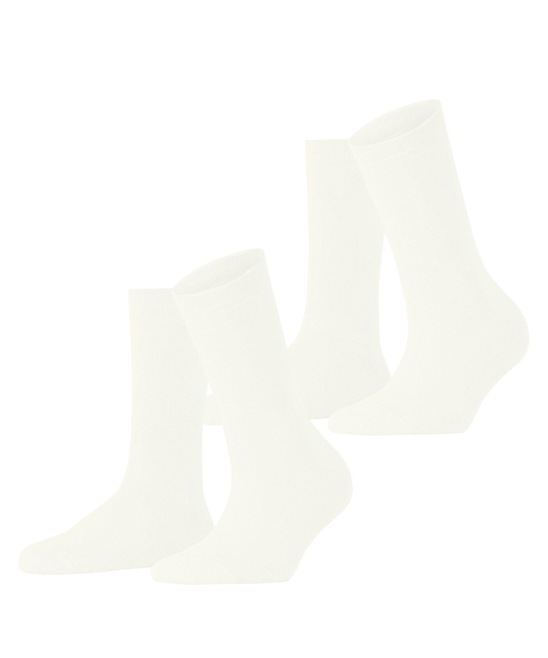 ESPRIT socks & tights - Esprit Cloud 2-Pack Damen off-white - Gr. - 36.5 von ESPRIT socks & tights