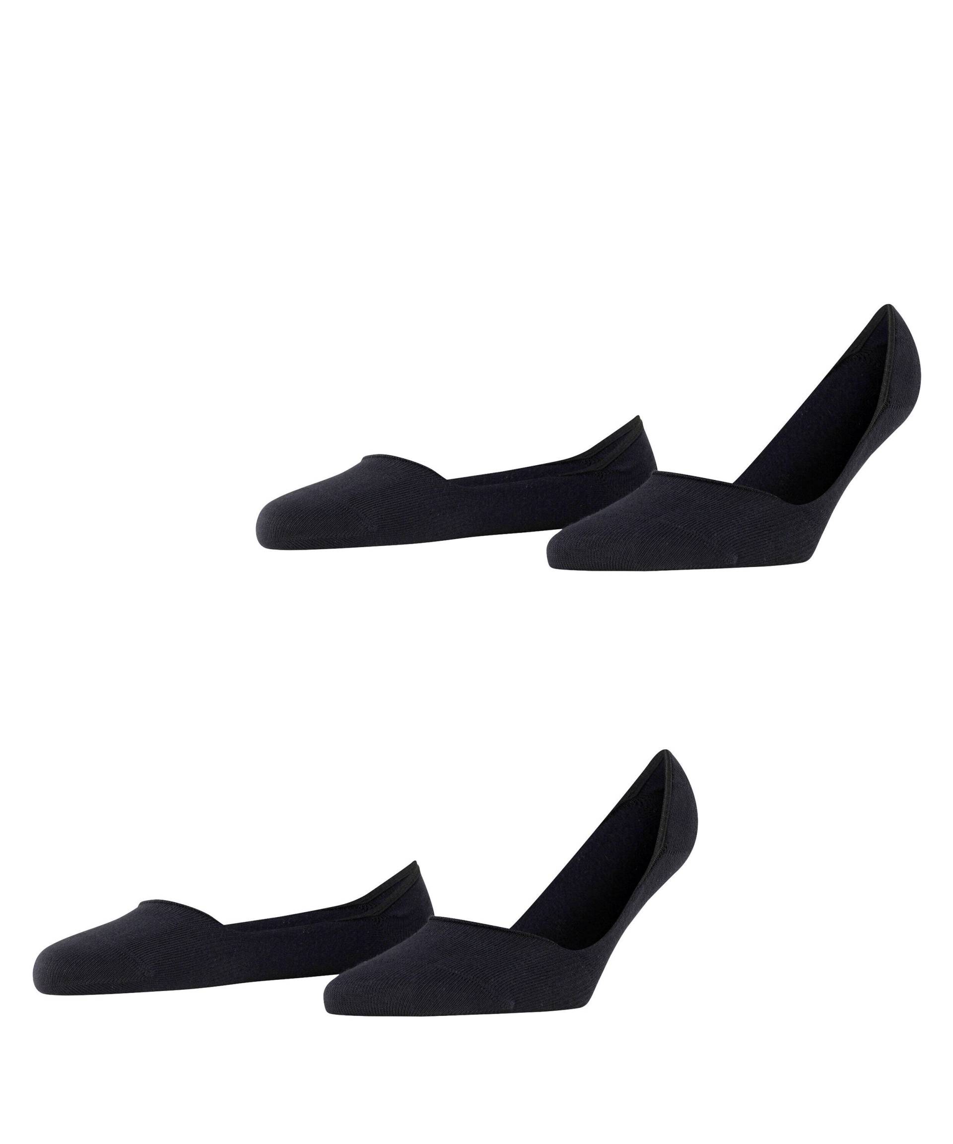 ESPRIT socks & tights - Esprit Cotton 2-Pack Damen black - Gr. - 40.5 von ESPRIT socks & tights