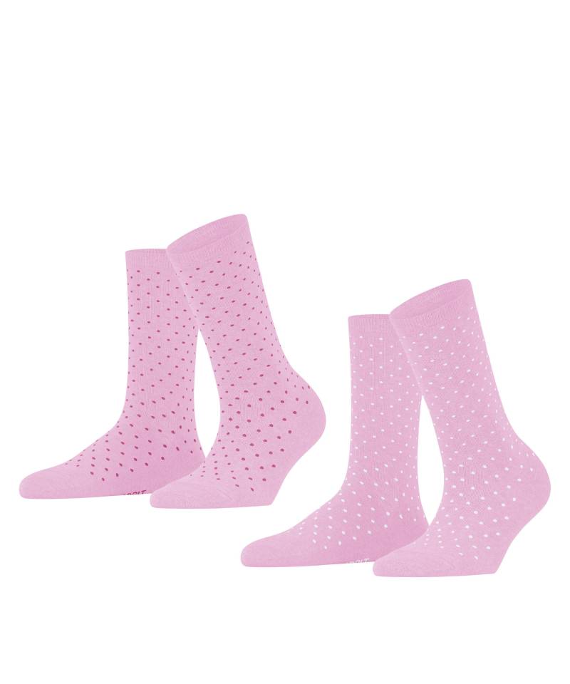 ESPRIT socks & tights - Esprit Fine Dot 2-Pack Damen orchid - Gr. - 40.5 von ESPRIT socks & tights
