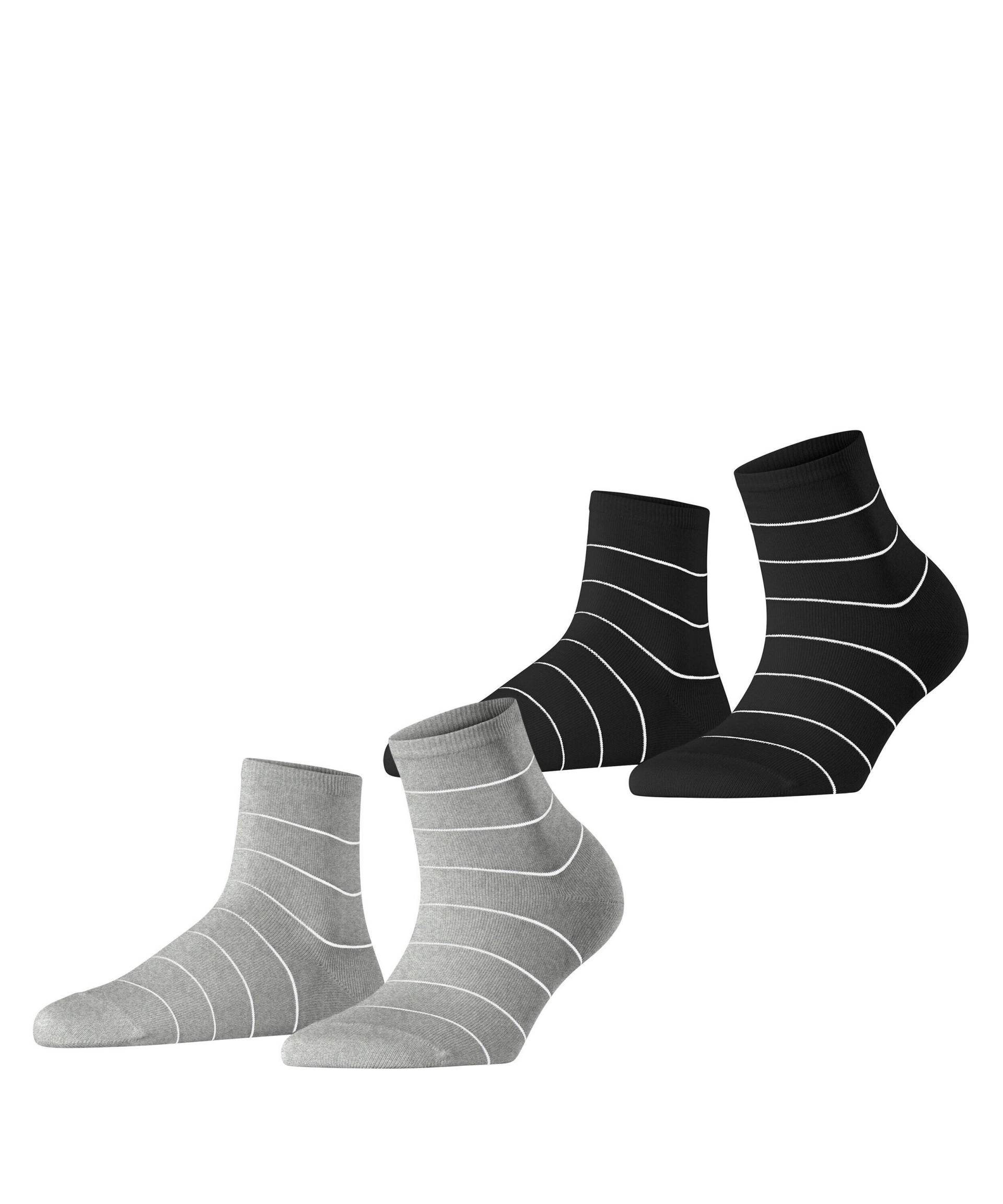 ESPRIT socks & tights - Esprit Fine Line 2-Pack Damen sortiment - Gr. - 40.5 von ESPRIT socks & tights