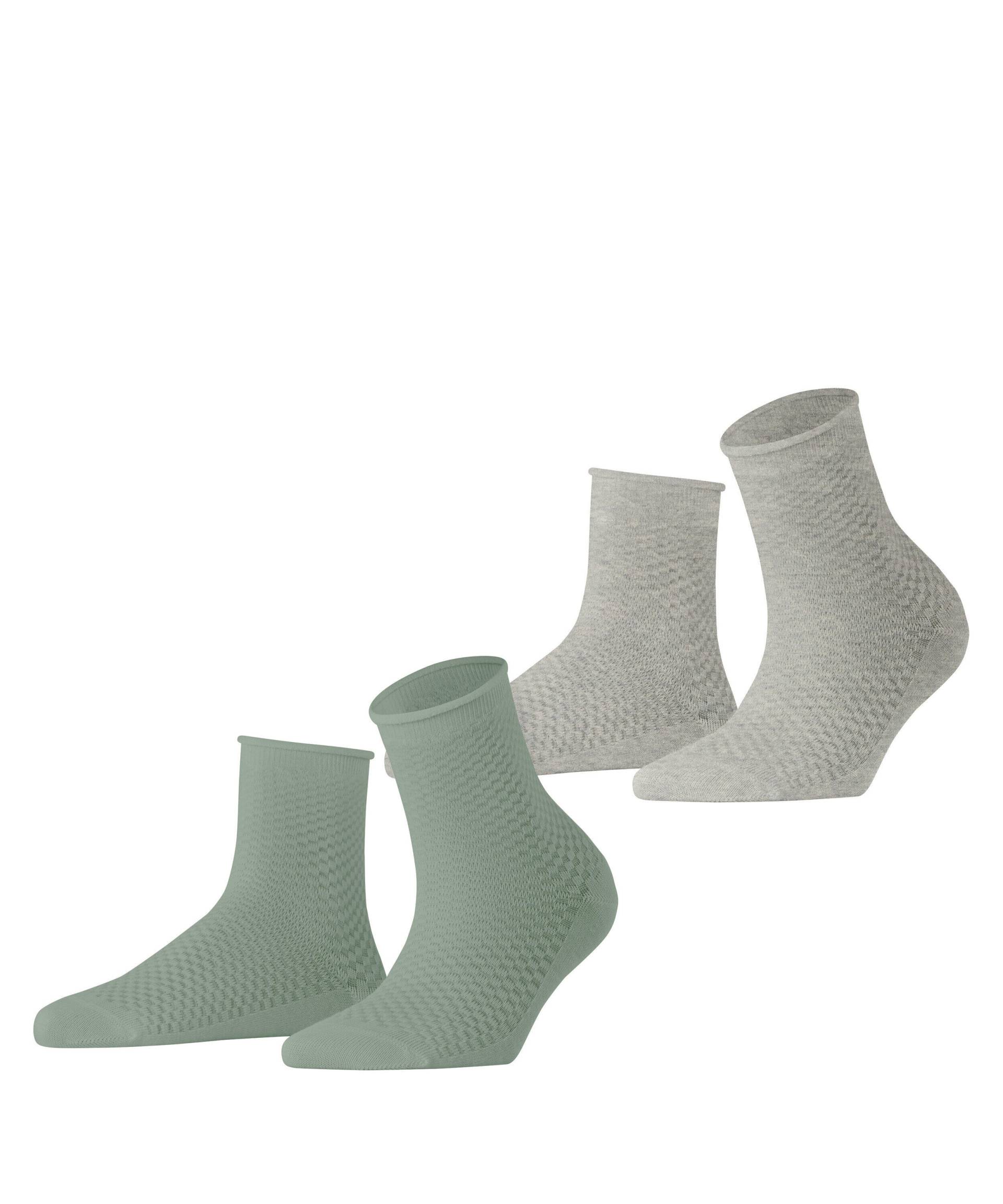 ESPRIT socks & tights - Esprit Fine Mesh 2-Pack Damen sortiment - Gr. - 40.5 von ESPRIT socks & tights