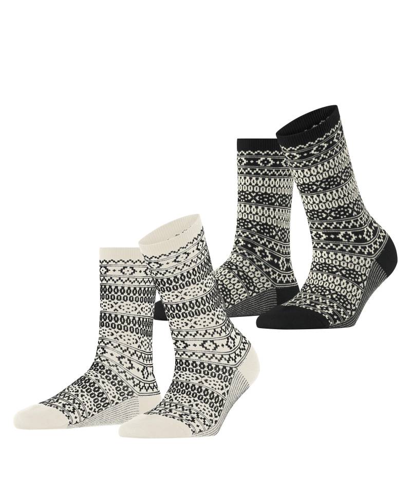 ESPRIT socks & tights - Esprit Sami Pattern 2-Pack Damen sortiment - Gr. - 36.5 von ESPRIT socks & tights