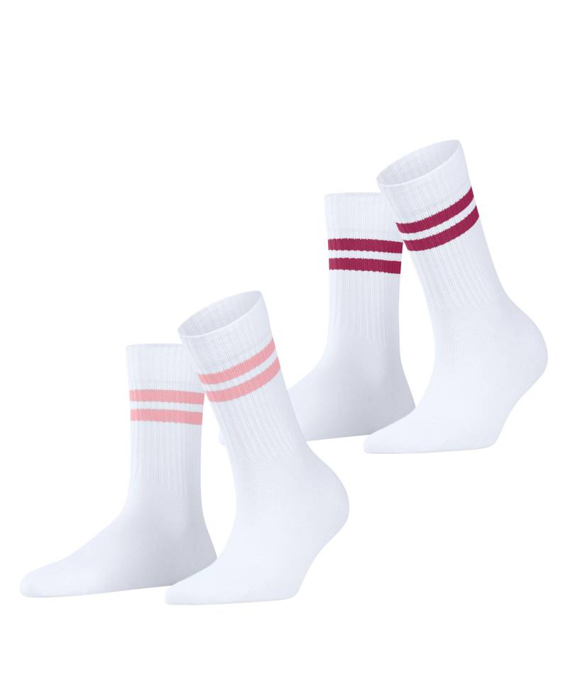 ESPRIT socks & tights - Esprit Tennis Stripe 2-Pack Damen sortiment - Gr. - 36.5 von ESPRIT socks & tights
