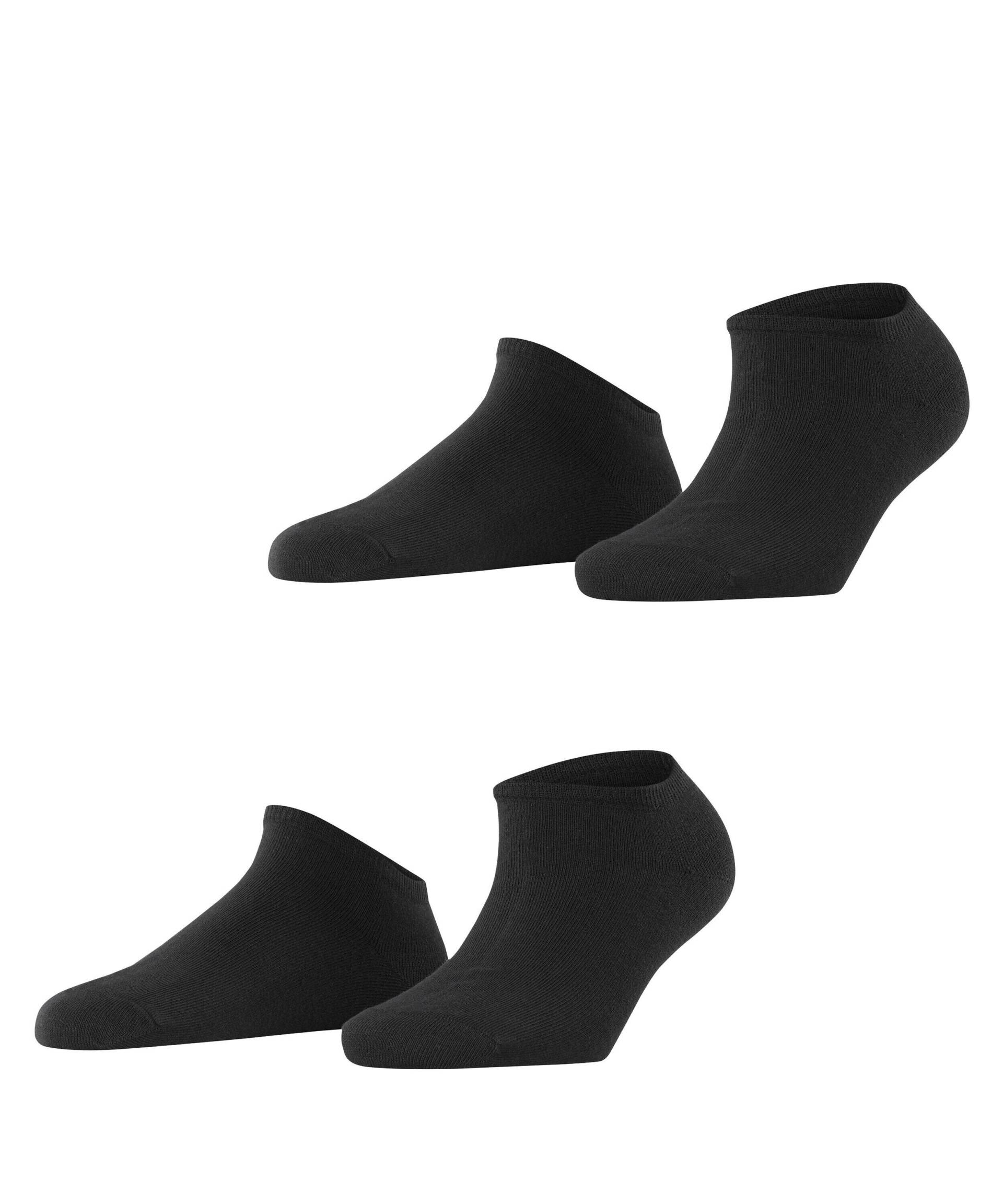 ESPRIT socks & tights - Esprit Uni 2-Pack Damen black - Gr. - 40.5 von ESPRIT socks & tights