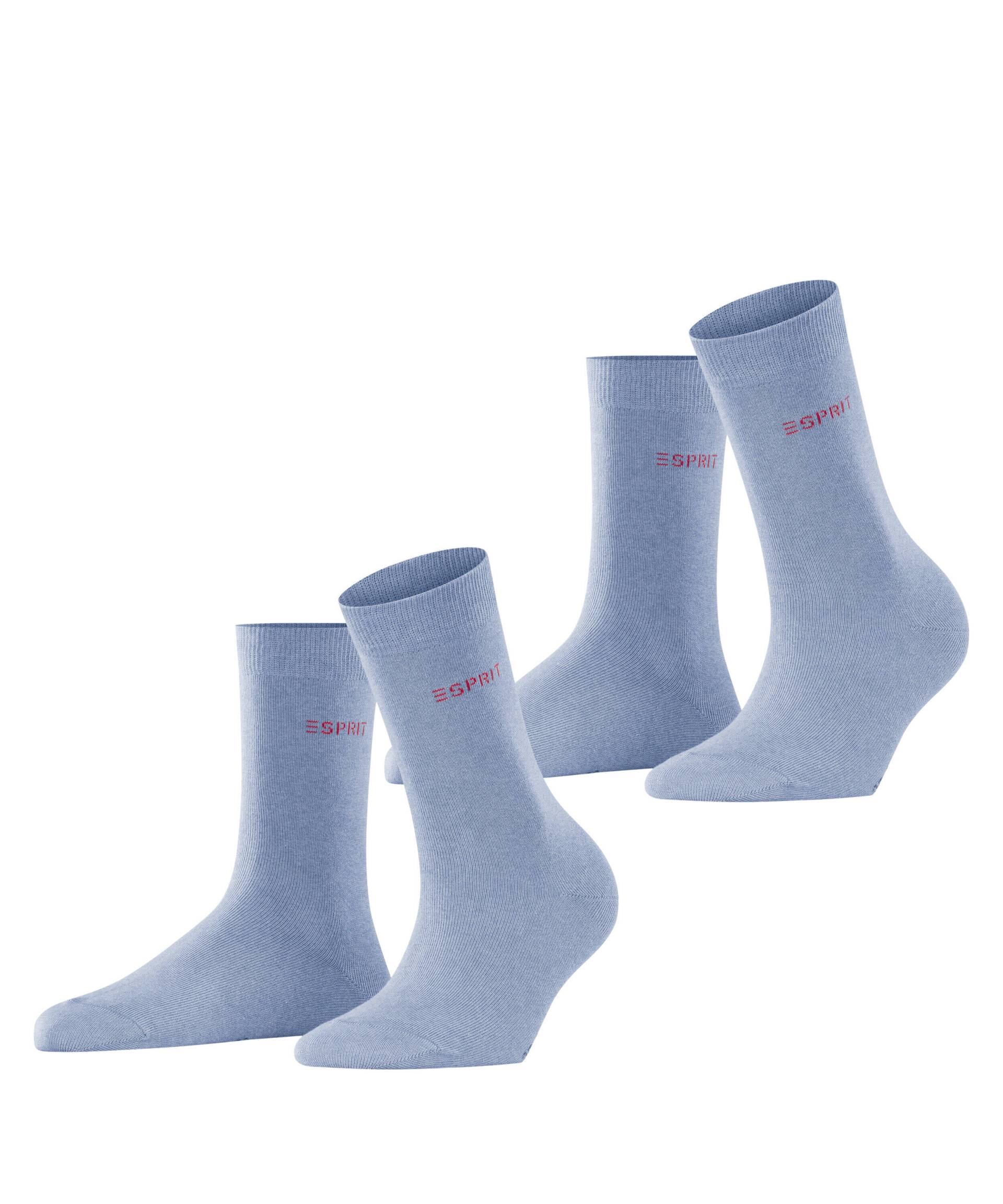 ESPRIT socks & tights - Esprit Uni 2-Pack Damen jeans - Gr. - 36.5 von ESPRIT socks & tights