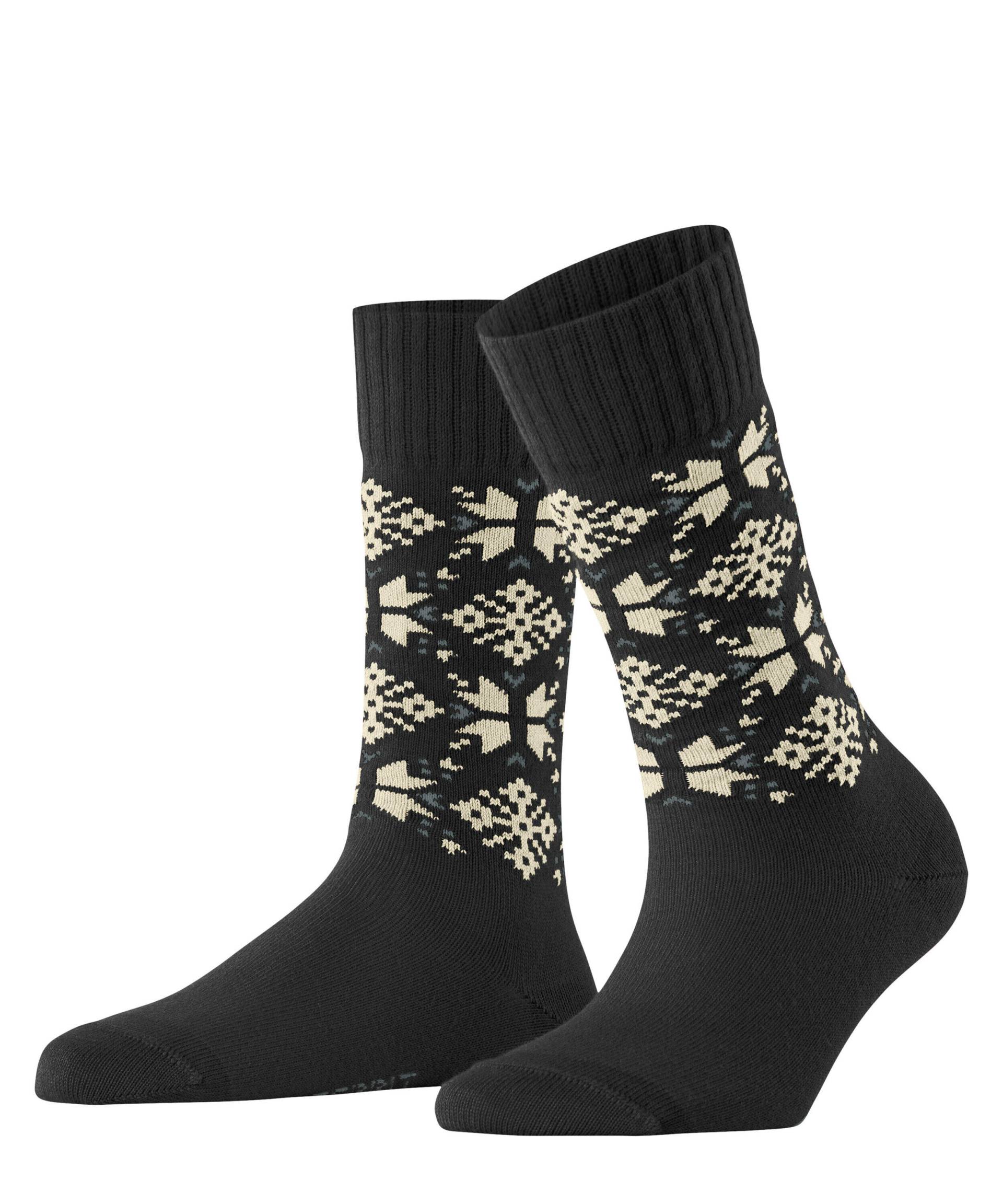 ESPRIT socks & tights - Esprit Winter Star Damen black - Gr. - 36.5 von ESPRIT socks & tights