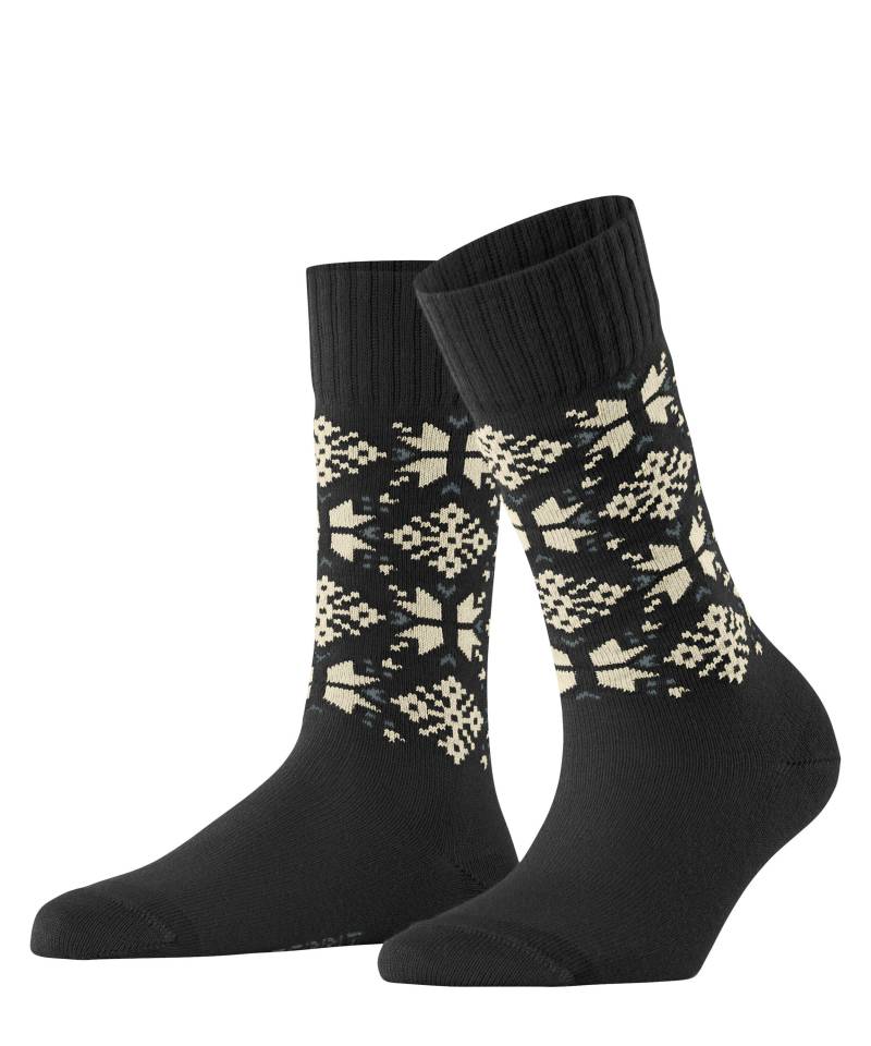 ESPRIT socks & tights - Esprit Winter Star Damen black - Gr. - 36.5 von ESPRIT socks & tights