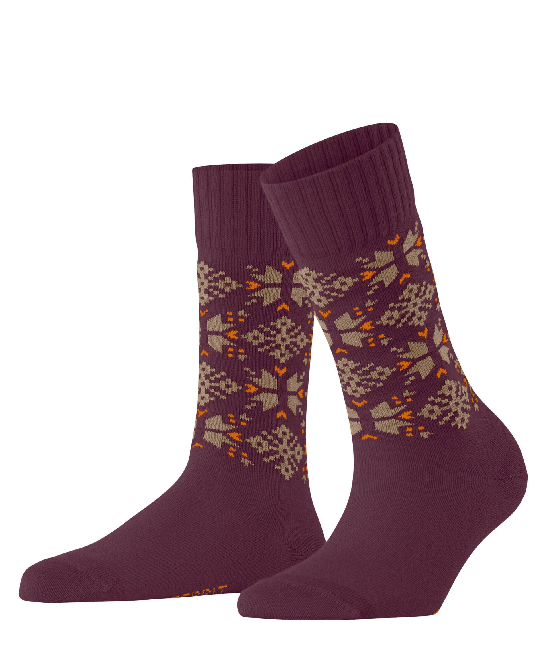 ESPRIT socks & tights - Esprit Winter Star Damen merlot - Gr. - 36.5 von ESPRIT socks & tights