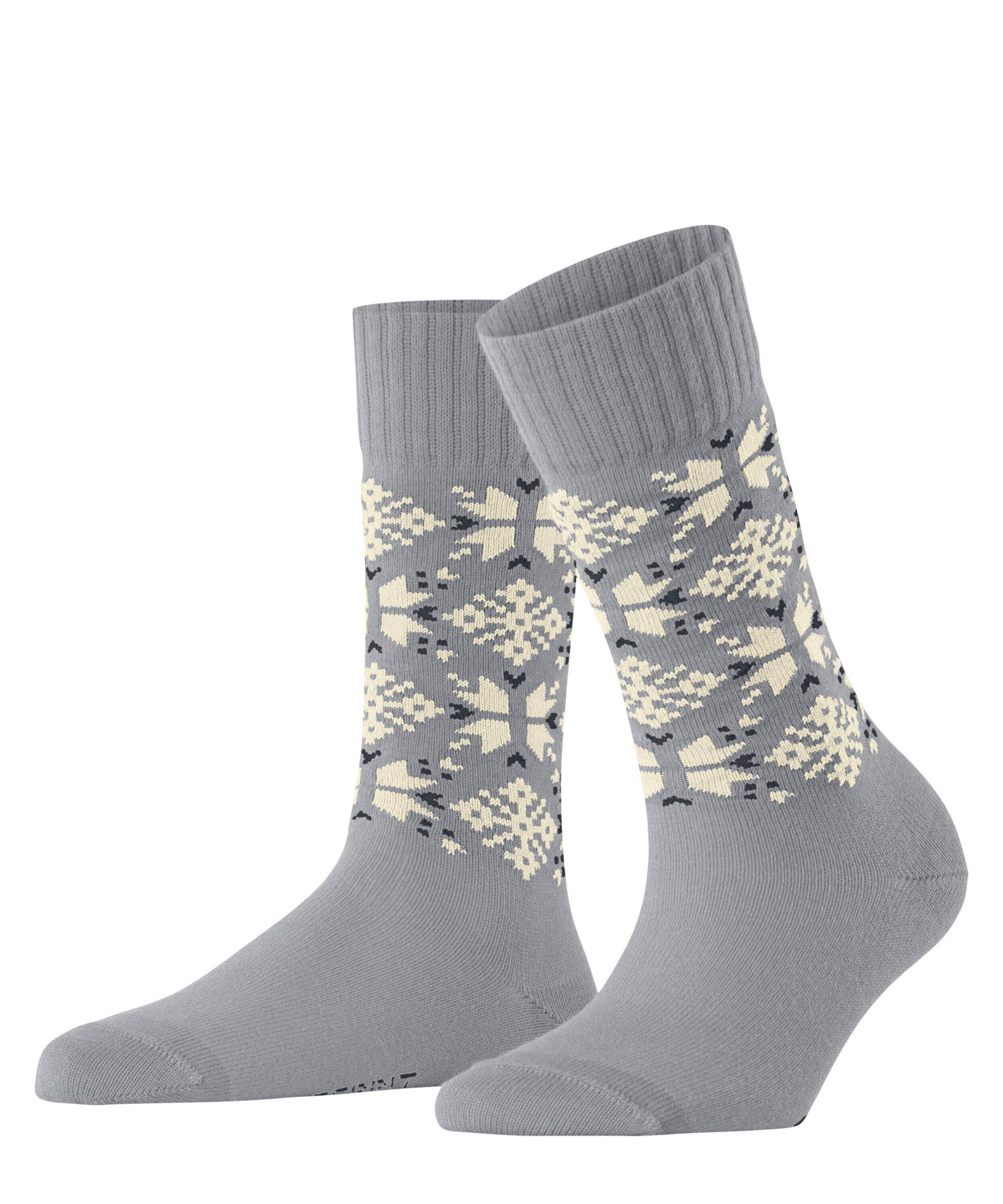 ESPRIT socks & tights - Esprit Winter Star Damen silver - Gr. - 40.5 von ESPRIT socks & tights