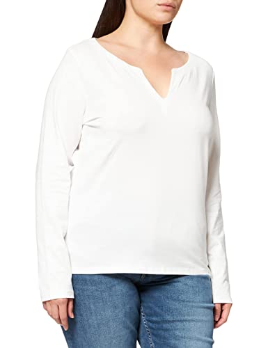 EDC by Esprit Damen 101CC1F309 T-Shirt, 110/Nicht-gerade weiss, XL von ESPRIT