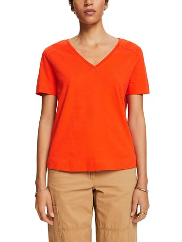 ESPRIT Jersey-T-Shirt mit V-Ausschnitt von ESPRIT