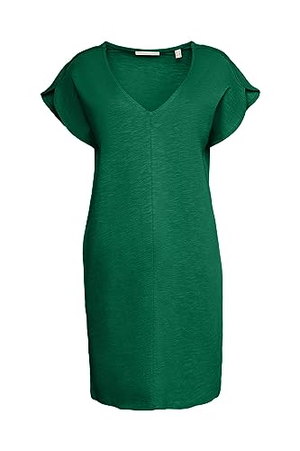 ESPRIT Damen 073CC1E301 Kleid, 300/DARK Green, XS von ESPRIT