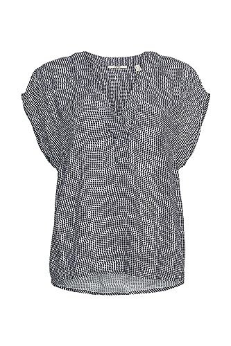 ESPRIT Damen 073EE1F302 Bluse, 403/NAVY 4, XS von ESPRIT