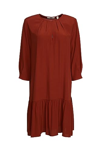 ESPRIT Damen 083EE1E302 Kleid, 220/RUST Brown, 38 von ESPRIT