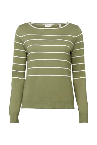 ESPRIT Damen 083EE1I303 Pullover, 348/LIGHT Khaki 4, XS von ESPRIT