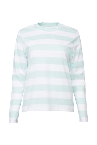 ESPRIT Damen 093CC1K306 T-Shirt, 438/PASTEL Blue 4, Large von ESPRIT