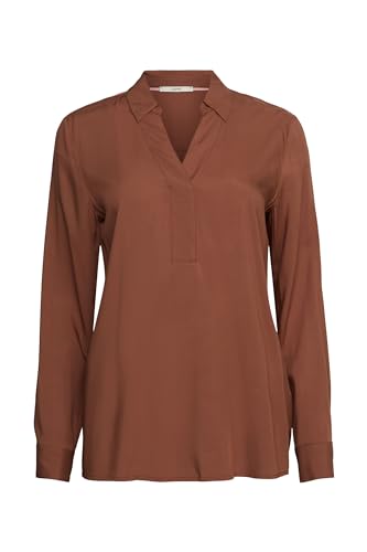 ESPRIT Damen 093EE1F301 Bluse, 225/TOFFEE, XXS von ESPRIT