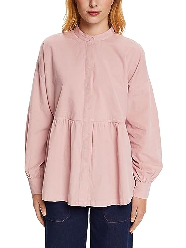 ESPRIT Cordbluse mit Schößchen von ESPRIT