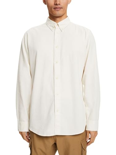 ESPRIT Herren 093EE2F301 Hemd, 056/ICE 2, L von ESPRIT