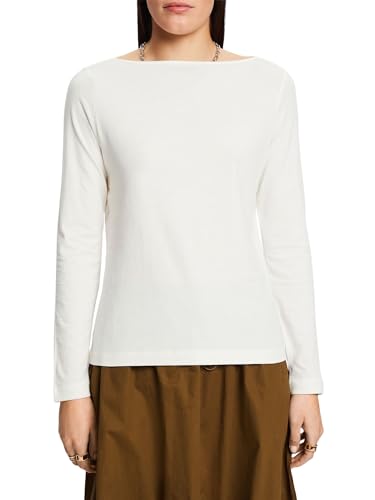 ESPRIT Damen 113EE1K307 T-Shirt, 055/ICE, XS von ESPRIT