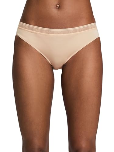 ESPRIT Damen DP Micro Logoband RCS 2brief Slip, Dusty Nude, 42 von ESPRIT