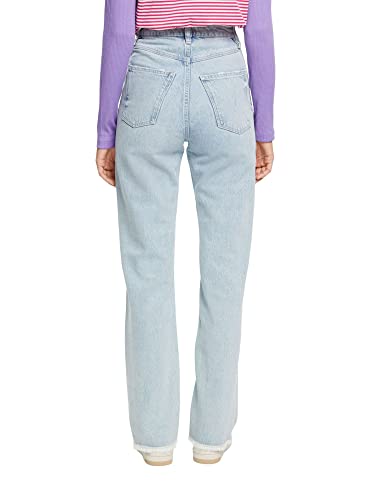 ESPRIT Damen 072ee1b326 Jeans, 903/Blue Light Wash, 28W / 32L EU von ESPRIT