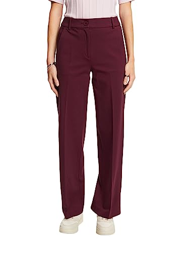 ESPRIT Damen 991EO1B304 Hose, 515/AUBERGINE, 34W x 30L von ESPRIT
