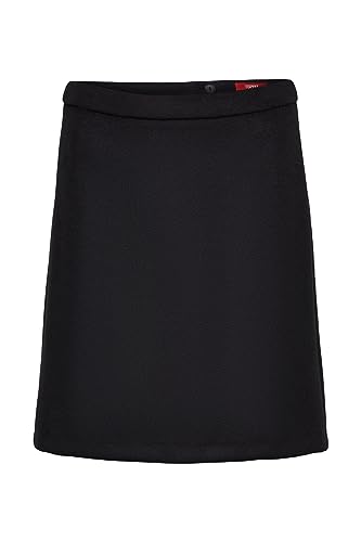 ESPRIT Damen 993EE1D307 Rock, schwarz, 66 DE von ESPRIT